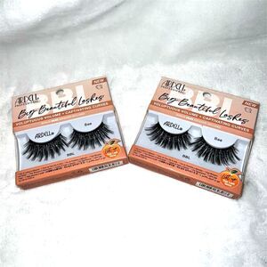 Ardell BBL "Bae" Black Strip Eyelashes Full Volume Long Lash - 2 Sets